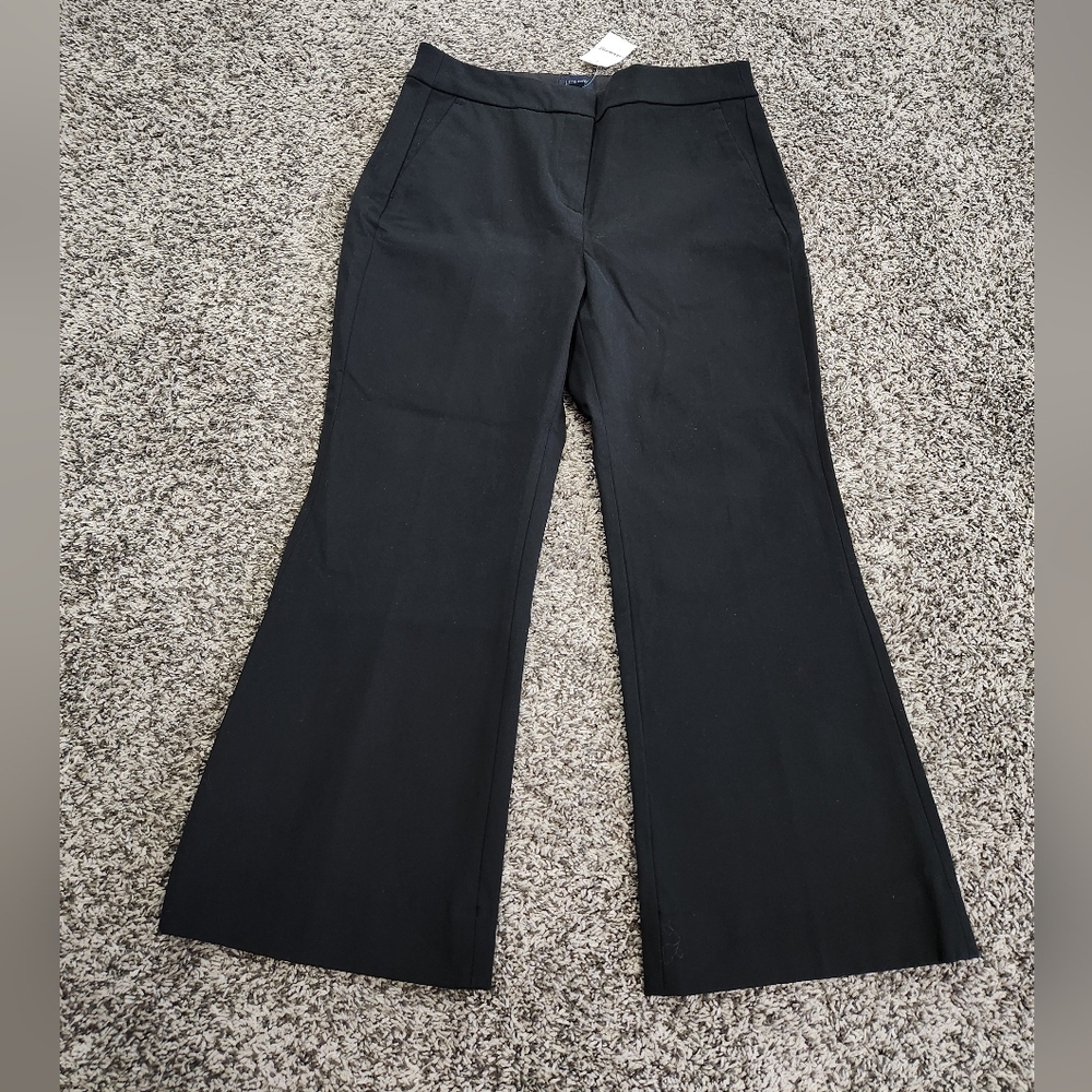 J. Crew Factory Black Kelsey Pants Size 8P NWT